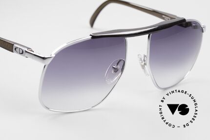 Christian Dior 2123 Old Men's Sunglasses From 1982, unworn (like all our vintage 80's Dior sunglasses), Made for Men