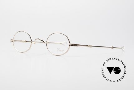 Lunor I 04 Telescopic Rose Gold Limited Edition, model I 04 = size 37°26, temple length: 118mm - 155 mm, Made for Men and Women
