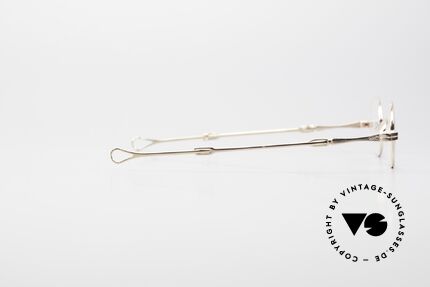 Lunor I 04 Telescopic Rose Gold Limited Edition, LUNOR = shortcut for French "Lunette d'Or" (gold glasses), Made for Men and Women