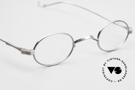 Lunor II 04 Oval XS Frame Antique Silver, unworn single item (for all lovers of quality), true rarity, Made for Men and Women