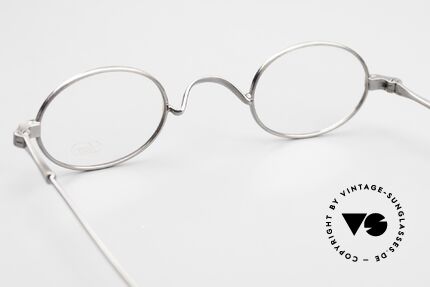 Lunor II 04 Oval XS Frame Antique Silver, Size: extra small, Made for Men and Women