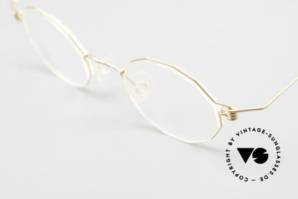 Lindberg Zeta Air Titan Rim Small Titanium Frame Unisex, extremely strong, resilient and flexible (and 3g only!), Made for Men and Women