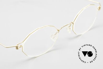 Lindberg Zeta Air Titan Rim Small Titanium Frame Unisex, unworn, NOS, with original magnetic case by Lindberg, Made for Men and Women