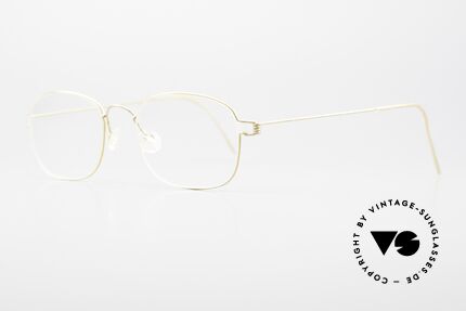 Lindberg Mars Air Titan Rim Glasses For Men Titanium Gold, 135mm width = M size (but fits rather like a L size!), Made for Men