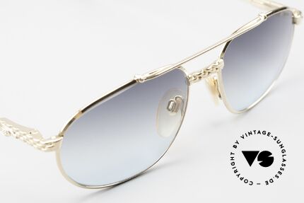Bugatti EB503 Men's Sunglasses 90's Luxury, sun lenses in grey-blue gradient; stylish accessory!, Made for Men
