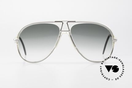 Cazal 622 Designer Sunglasses From 1984, legendary aviator-shape interpreted by CAri ZALloni, Made for Men