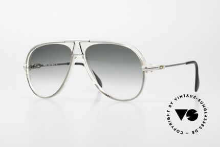 Cazal 622 Designer Sunglasses From 1984, precious original from app. 1984 (Frame W.Germany), Made for Men