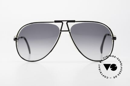 Cazal 622 Rare 80's Aviator Sunglasses, precious original from app. 1984 (Frame W.Germany), Made for Men