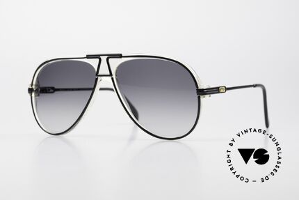 Cazal 622 Rare 80's Aviator Sunglasses Details