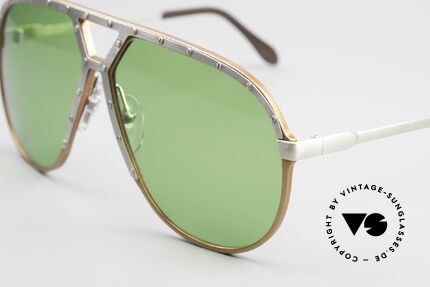 Alpina M1 80's Frame Apple Green Lenses, iconic 80's fashion accessory; Stevie Wonder style, Made for Men