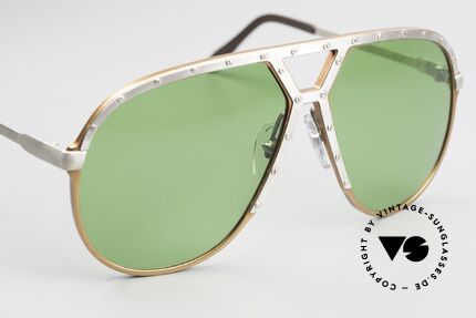 Alpina M1 80's Frame Apple Green Lenses, 2nd hand, but mint (like new) with orig. packing, Made for Men