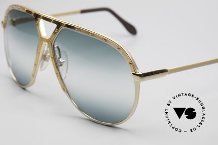 Alpina M1 Double Gradient Green Lenses, true 1980's fashion accessory; Stevie Wonder style, Made for Men