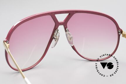 Alpina M1 Gold Silver Pink Gradient, NO RETRO SUNGLASSES; a 35 year old original!, Made for Men and Women