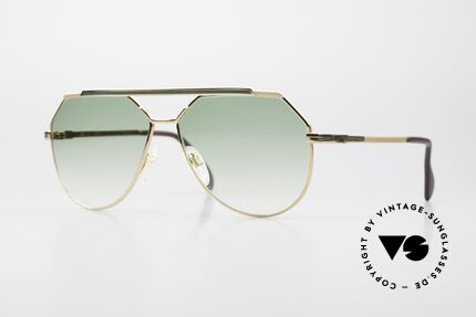 Cazal 733 80's Men's Glasses Aviator, striking CAZAL sunglasses for men from 1986/87/88, Made for Men
