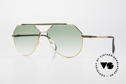 Cazal 733 80's Men's Glasses Aviator Details