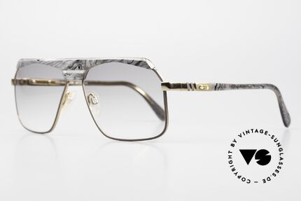 Cazal 730 80's Men's Sunglasses Pilot, unique design by Cari Zalloni - just 'old school'!, Made for Men