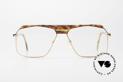 Cazal 730 80's West Germany Eyeglasses, unique design by CAri ZALloni - just 'old school', Made for Men