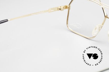 Cazal 734 80's Men's Frame West Germany, orig. clear DEMO lenses can be replaced optionally, Made for Men