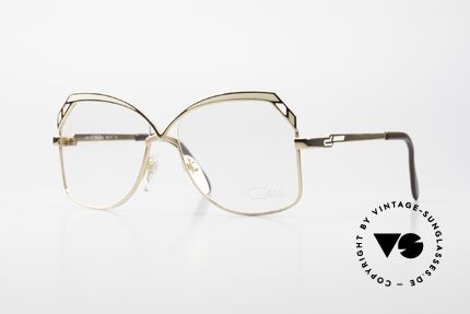 Cazal 219 True 80's Ladies Eyeglasses Details