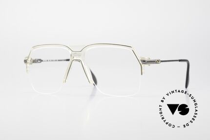 Cazal 626 Rare 80's Men's Eyeglasses Details