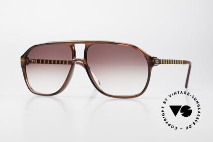 Christian Dior 2417 80's Men's Glasses Monsieur, masculine cool design by Christian Dior from 1988, Made for Men