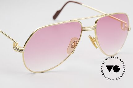 Cartier Vendome LC - S 80's Shades For Bond Girls, pink-gradient sun lenses: therefore more for Bond Girls ;), Made for Men and Women