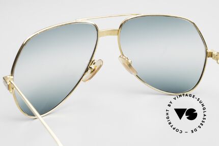 Cartier Vendome Santos - M Double Gradient Green Lens, 2. hand model, but in mint condition + orig. Cartier box, Made for Men and Women