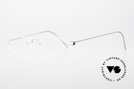 Lindberg Air Titan 347 Rimless Titanium Frame, thus an almost endless number of lens designs possible, Made for Men and Women