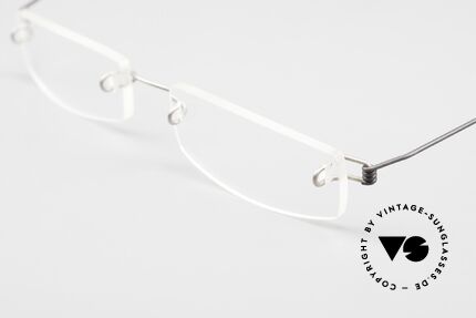 Lindberg Air Titan 347 Rimless Titanium Frame, the special-grade titanium is also used for pacemakers, Made for Men and Women
