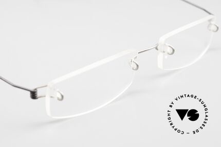 Lindberg Air Titan 347 Rimless Titanium Frame, a timless old unworn original with orig. LINDBERG case, Made for Men and Women