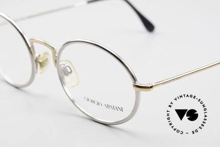 Giorgio Armani 156 Oval Eyeglasses From 1991, never worn (like all our 1990's designer classics), Made for Men and Women