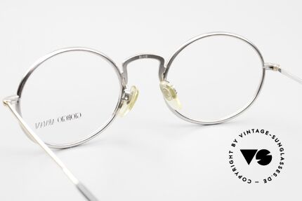 Giorgio Armani 156 Oval Eyeglasses From 1991, frame fits optical lenses or sun lenses optionally, Made for Men and Women
