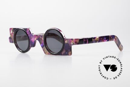 Taxi Zeta by Casanova 90's Designer Sunglasses, very interesting frame construction and pattern, Made for Men and Women