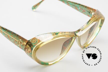 Christian LaCroix 7366 Eye-Catcher Sunglasses 1993, reduced to €329 due to MINI scratch (on right lens), Made for Women