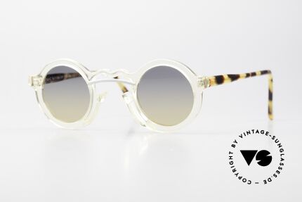 Franz Ruzicka 328 Crazy Round Art Sunglasses, Franz Ruzicka is a successful painter from Munich, Made for Men and Women
