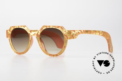 Christian LaCroix 7317 90's Ladies Designer Shades, ingenious OPTYL plastic with a grandiose pattern, Made for Women