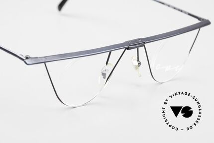 GMC 6600 Rimless Art Glasses Bauhaus, an unworn masterpiece with original DEMO lenses, Made for Men and Women