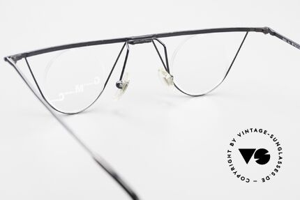 GMC 6600 Rimless Art Glasses Bauhaus, the frame (Bauhaus style) can be glazed optionally, Made for Men and Women