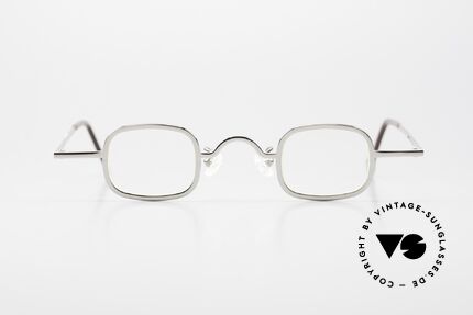 L.A. Eyeworks FEZ 405 90s Eyeglasses With Sun Clip, Size: small, Made for Men and Women