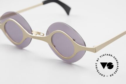 Theo Belgium Culte Crazy Vintage Ladies Shades, unworn (like all our vintage designer specs by THEO), Made for Women
