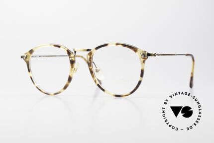 Giorgio Armani 318 True Vintage 90's Panto Glasses Details