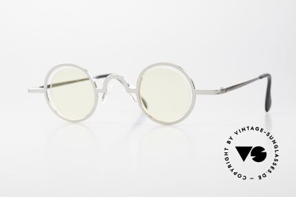 Theo Belgium Coco Rimless Round Glasses 90's Details