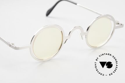 Theo Belgium Coco Rimless Round Glasses 90's, unworn, one of a kind, Theo specs for all who dare ;), Made for Men and Women