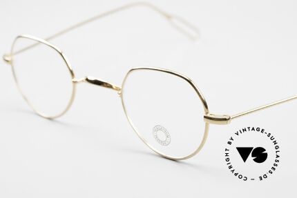 Morgenthal Frederics Diego Panto Specs For Connoisseurs, very comfortable titanium frame (costly GOLD-PLATED), Made for Men and Women