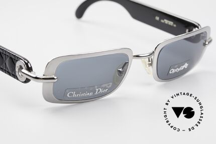 Christian Dior Eva 24D Ladies Designer Shades 90's, unworn model with eye-catching temples and case, Made for Women