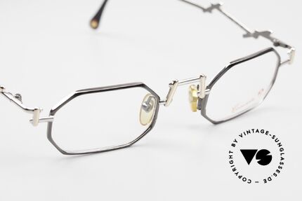 Casanova MTC22 Artistic Designer Frame 90s, unique vintage Casanova specs; unworn condition, Made for Men and Women