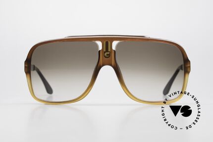 Carrera 5557 Rare 80s XL Shades No Retro, very sturdy frame by famous Optyl (1st class quality), Made for Men
