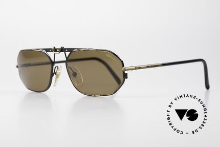 Carrera 5498 90's Sports Shades Polarized, very interesting construction of the frame bridge, Made for Men