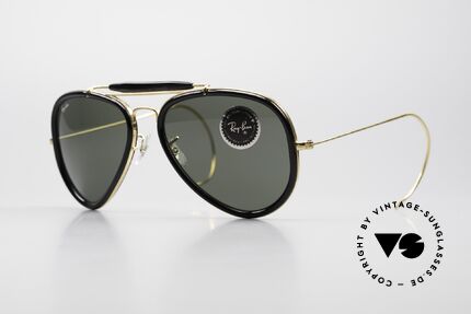 Ray Ban Traditionals Outdoorsman B&L USA Aviator Shades 80s, legendary & vintage Ray Ban USA sunglasses, Made for Men