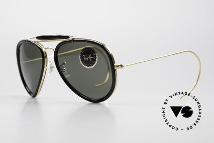 Sunglasses Ray Ban Traditionals Outdoorsman B L USA Aviator Shades 80s